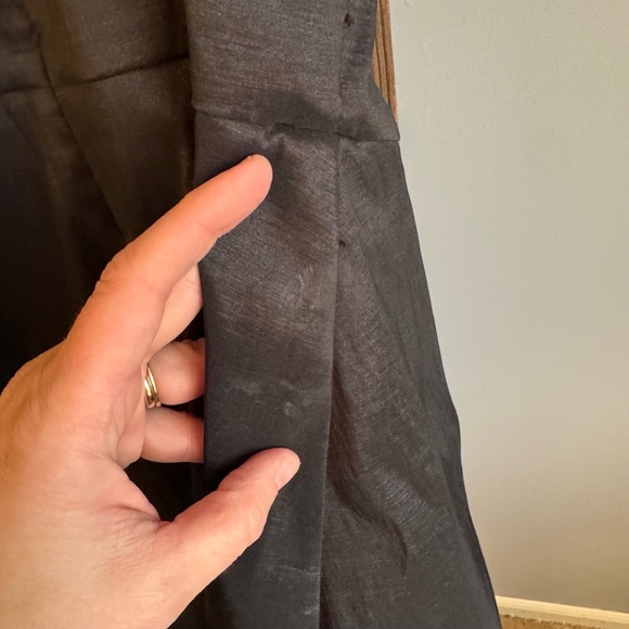 CACHé Dress Womens Sz 10 Black Strapless‎ Peplum Mini Vintage Cocktail 90's 80's - Picture 9 of 9